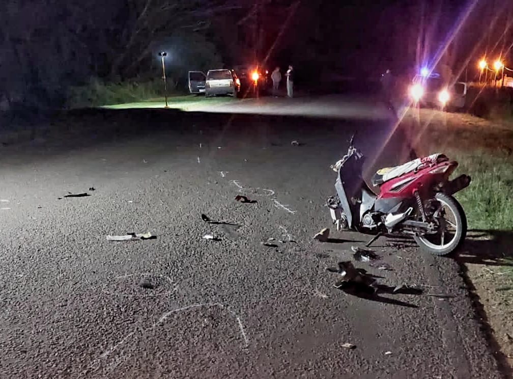 Tragedia en ruta 1: un motociclista perdió la vida en un accidente